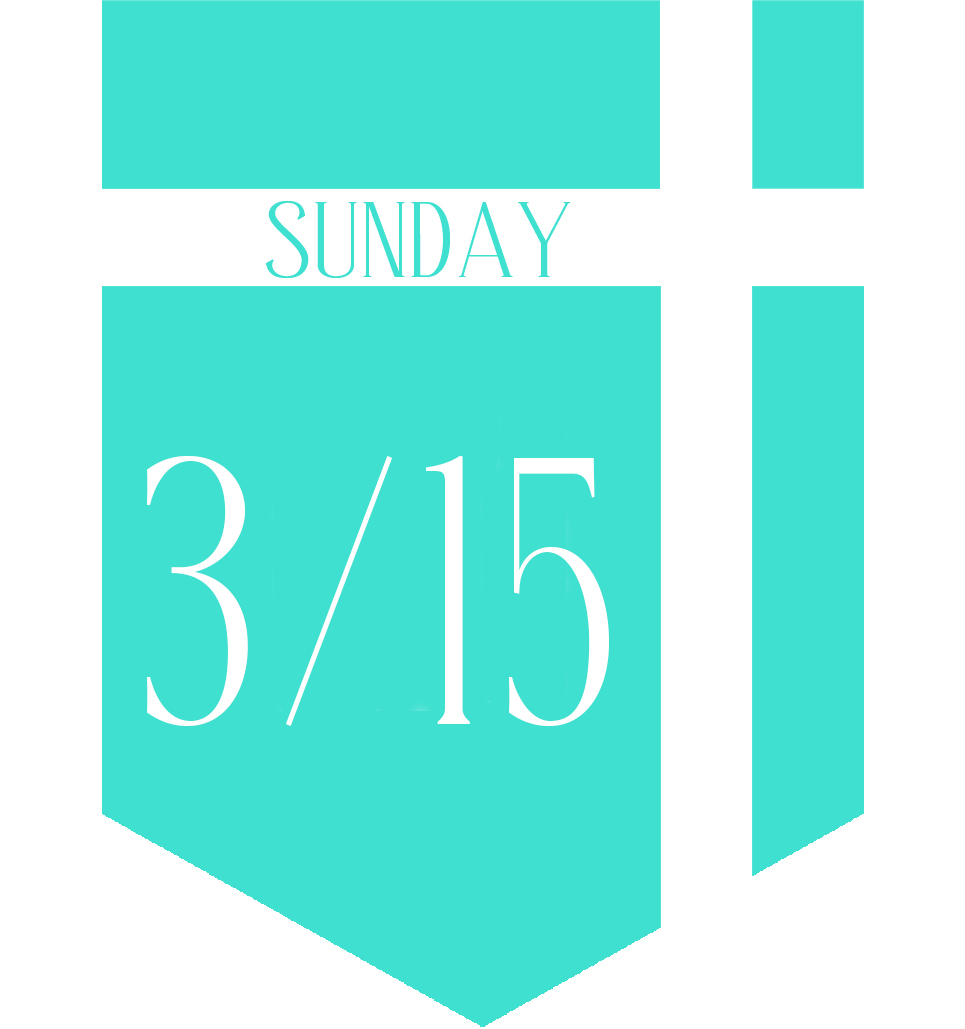 3月15日（日）