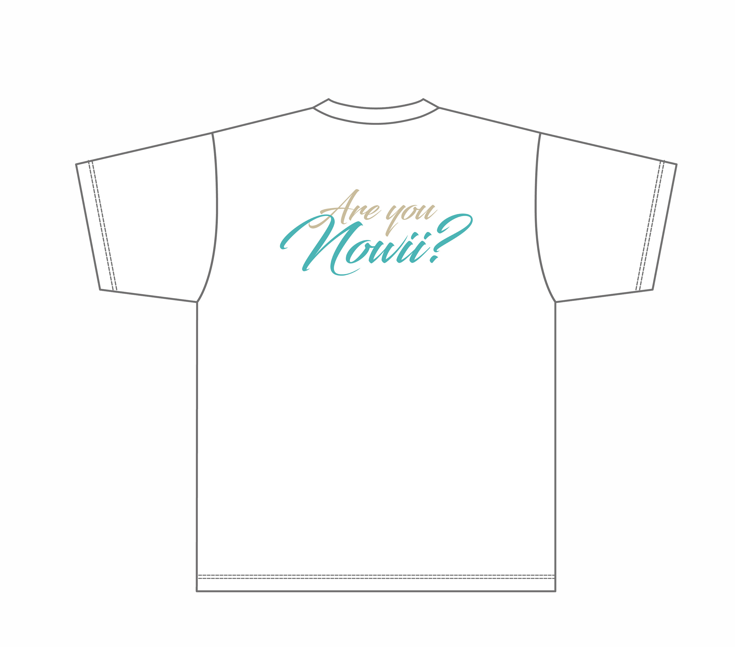 Nowii撮影会オリジナルTシャツ